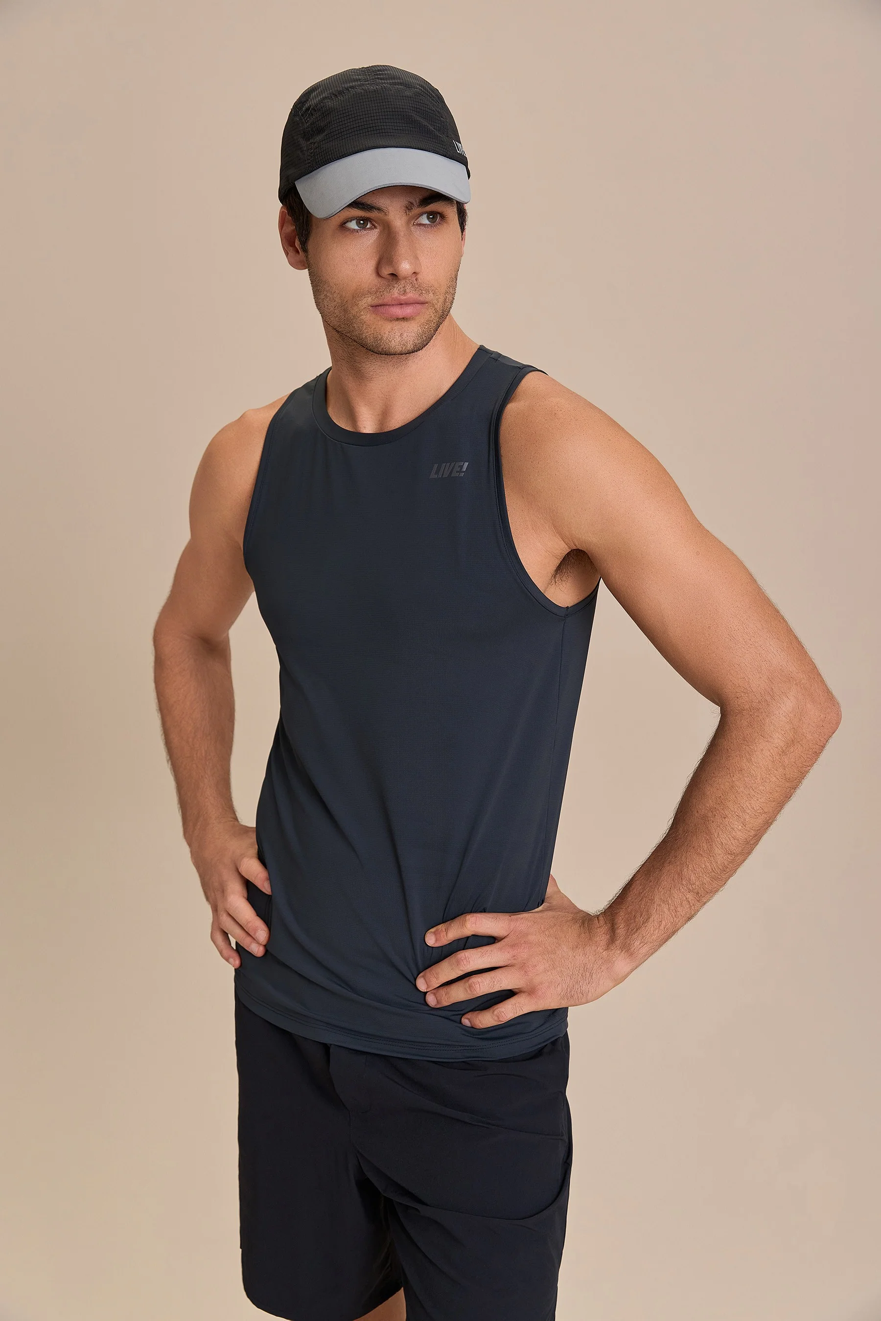 Men's Fit Pocket Tank Top - Image 3