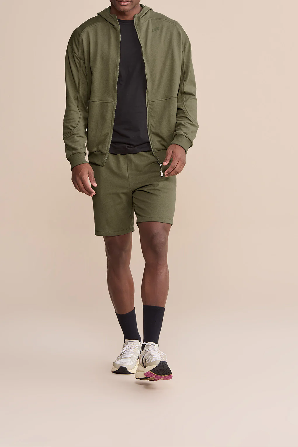 Men's Rino Stone Knit Long Shorts