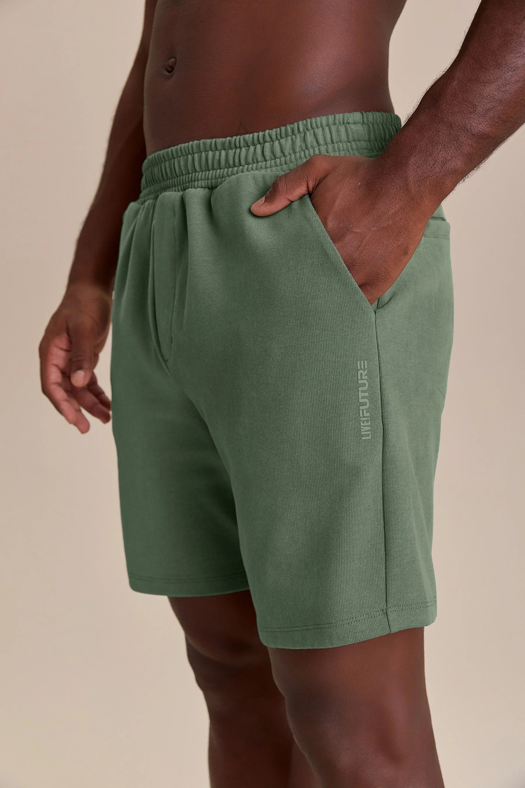 Men's Rino Stone Fleece Shorts - Image 5