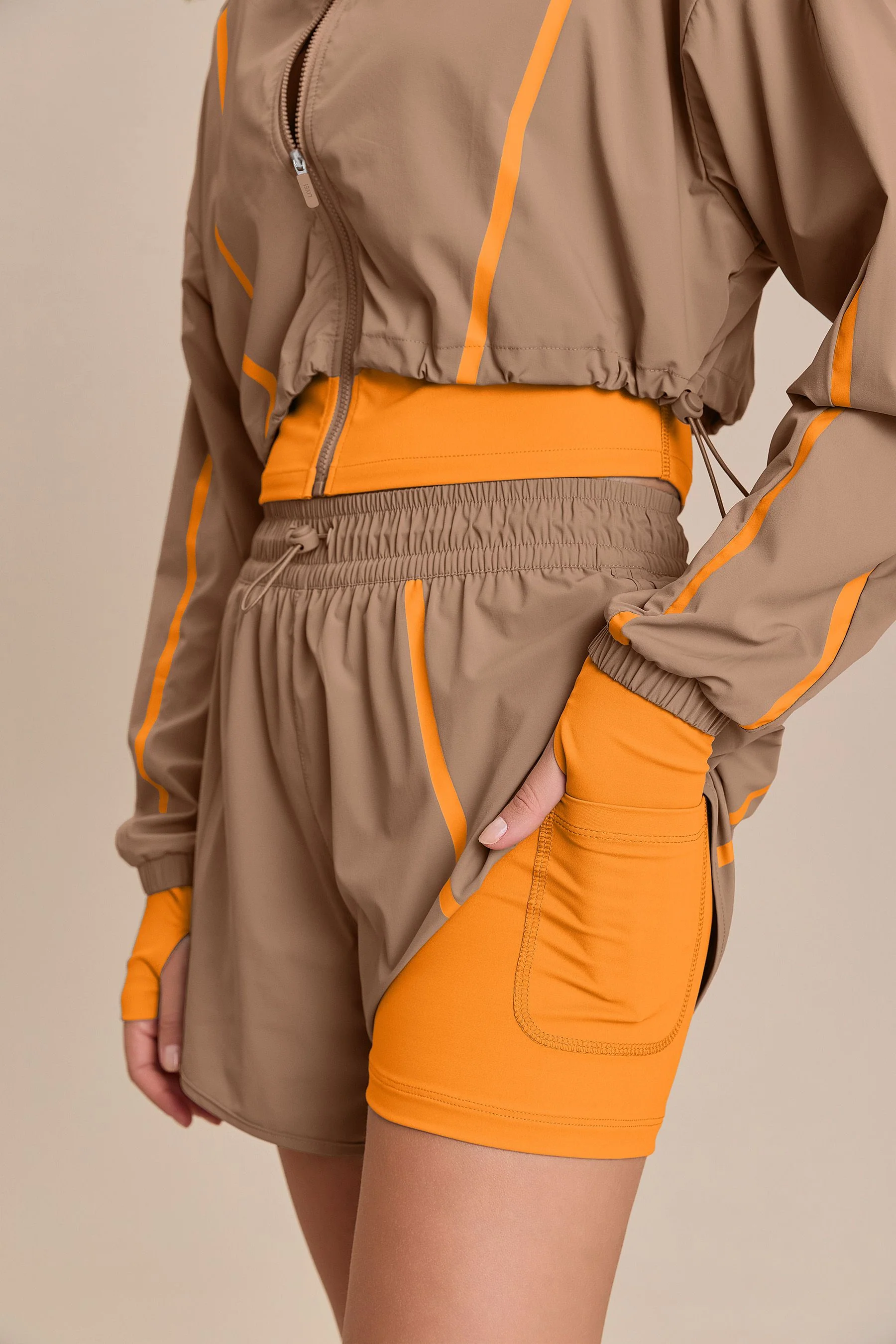 Mix Sportif Contrast Shorts - Image 2