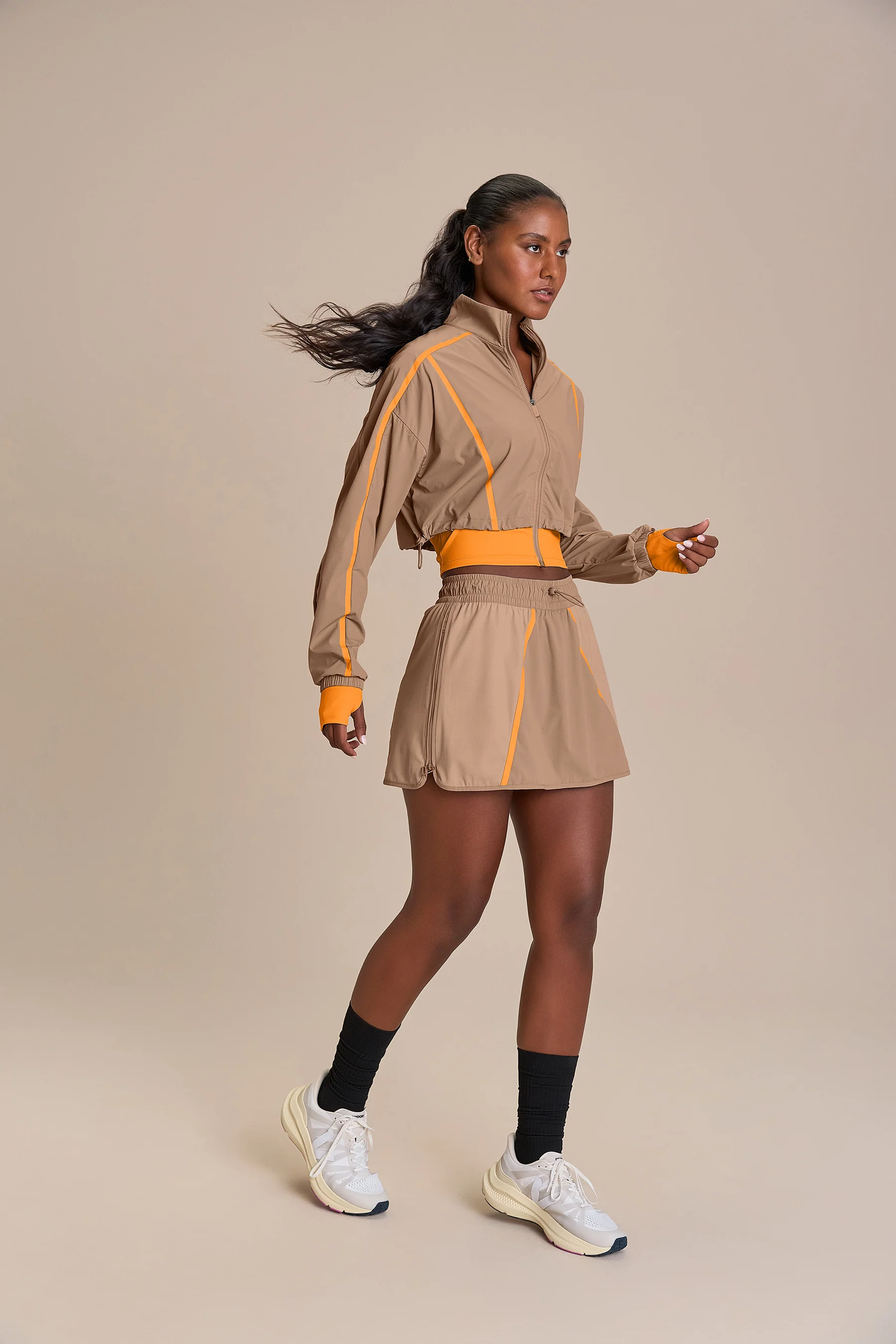 Mix Sportif Contrast Skirt