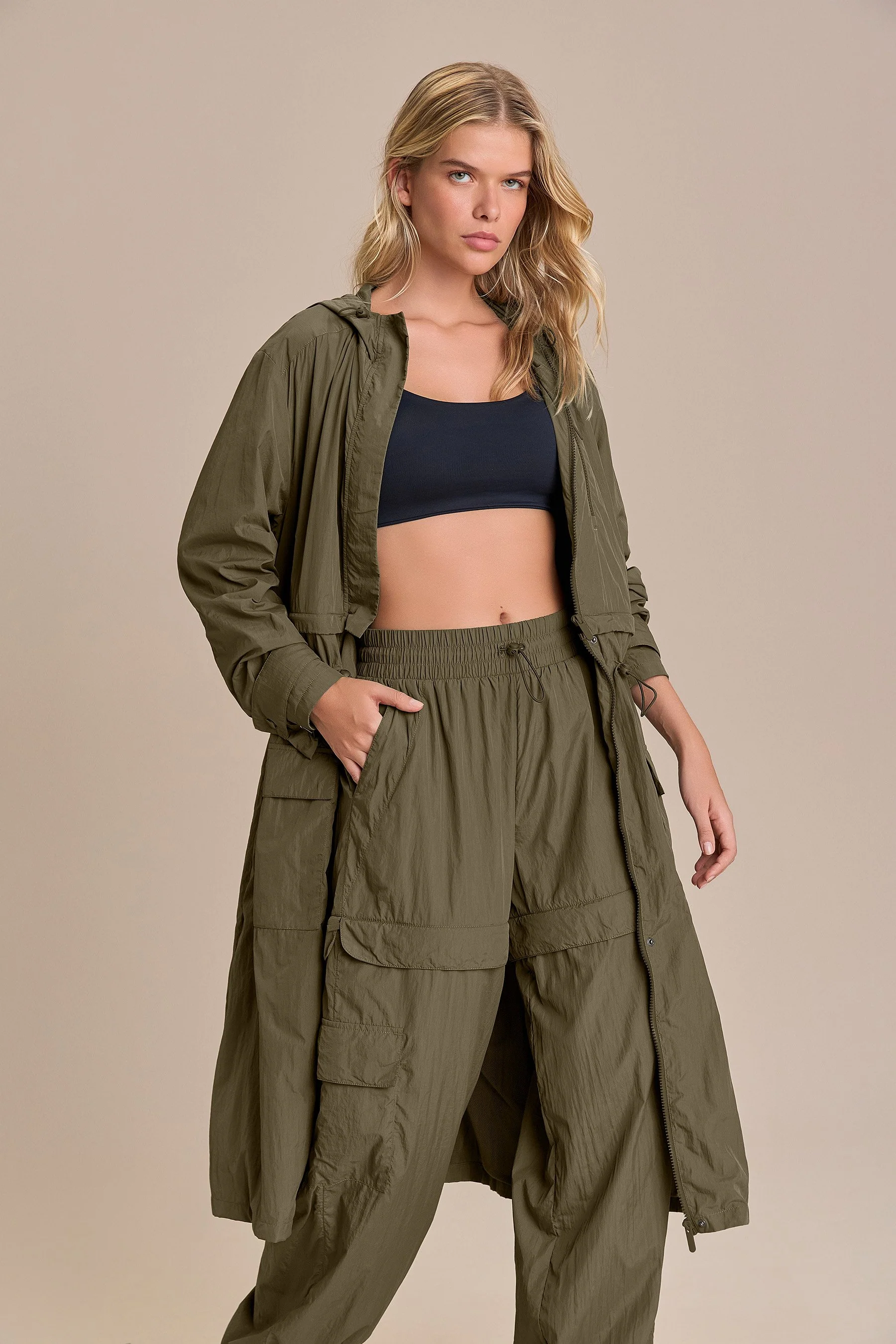 Multi Nylon Sportif Parka - Image 3