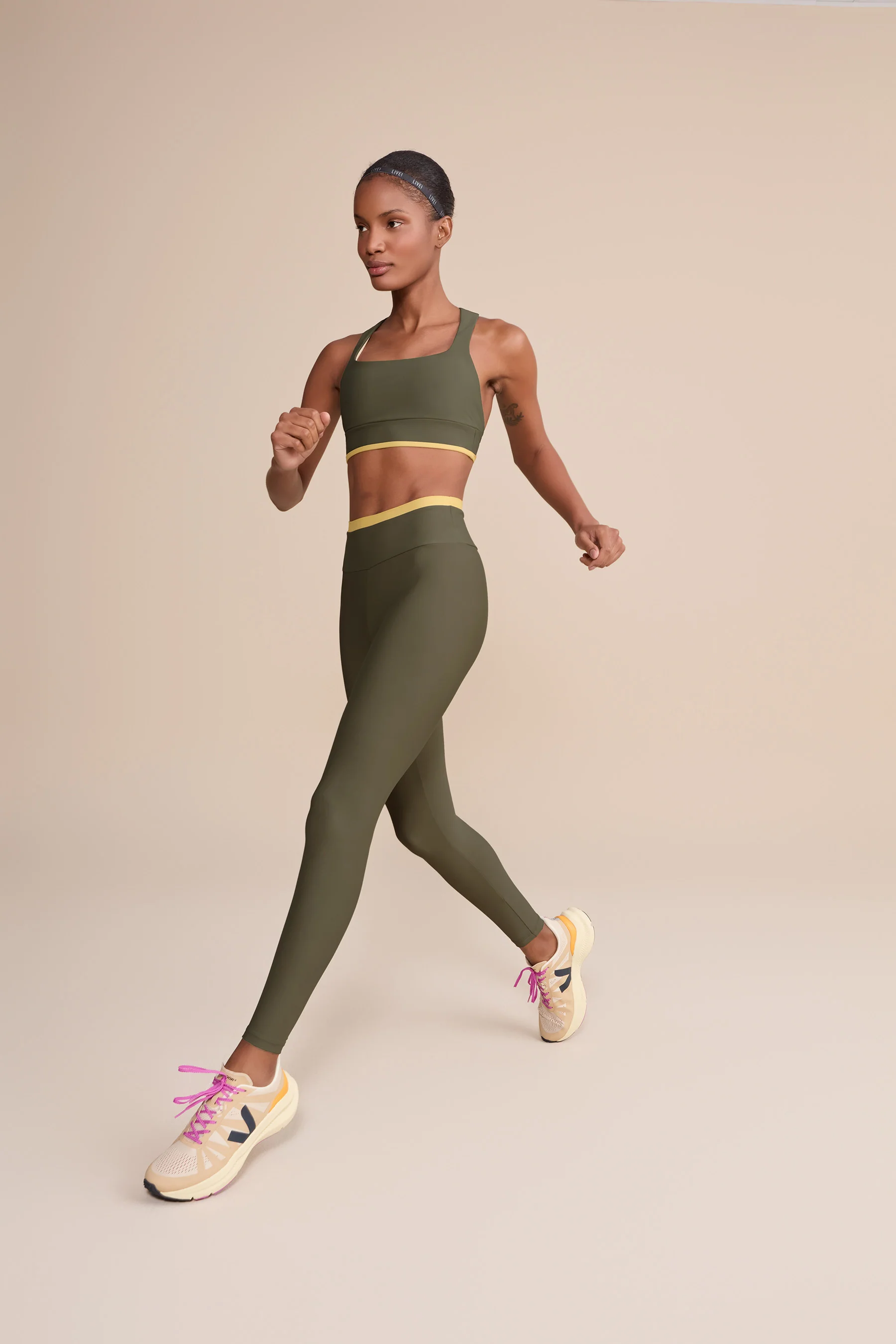 Neo Contrast Racerback Sports Bra - Image 3
