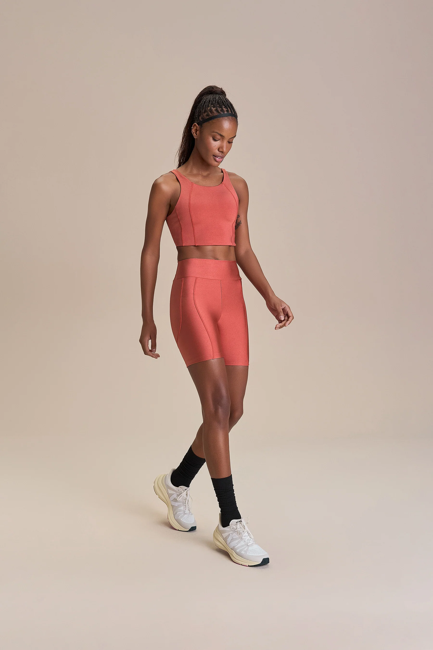 Neopren Shine Curve Shorts