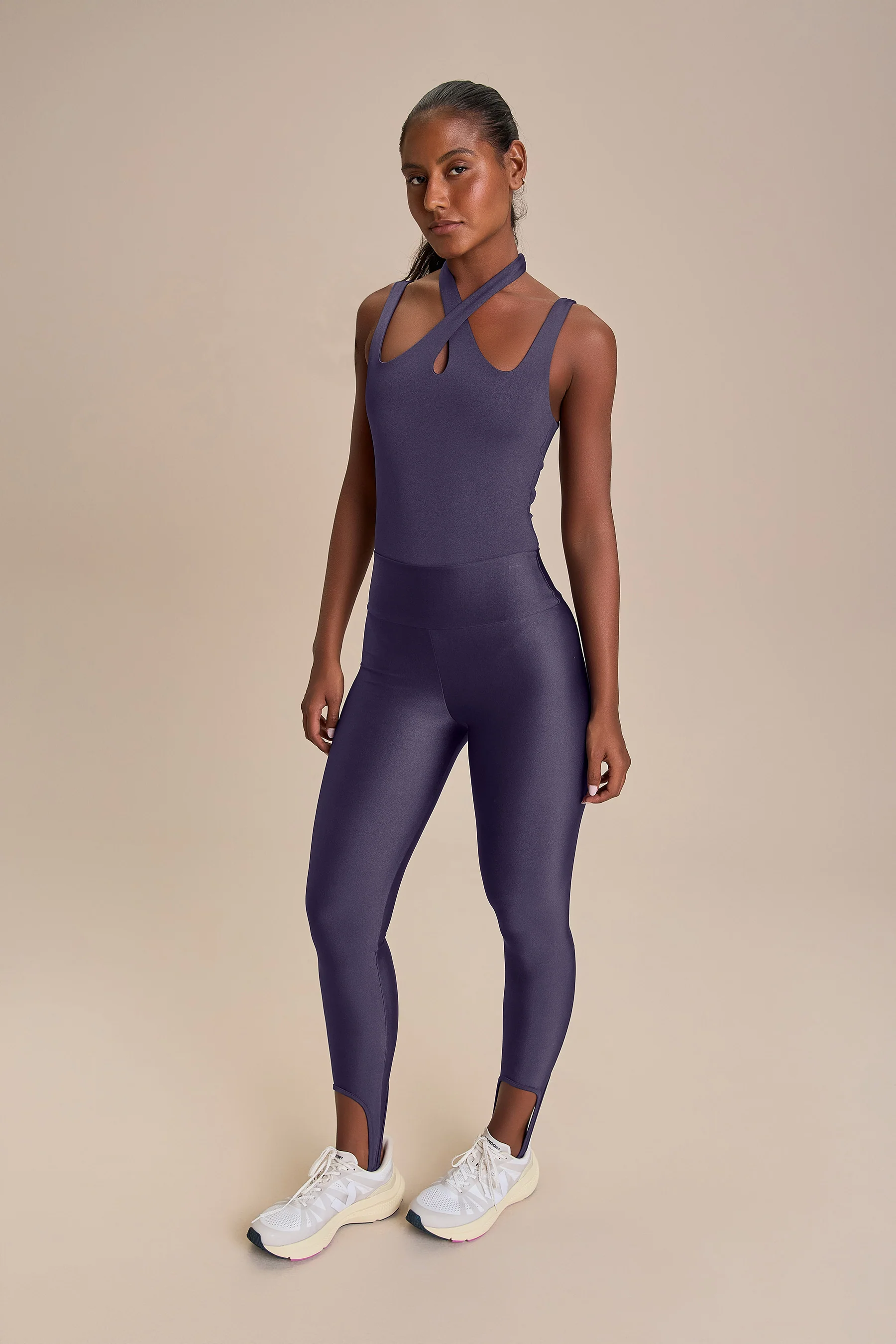 Neopren Shine Light StirrupLeggings