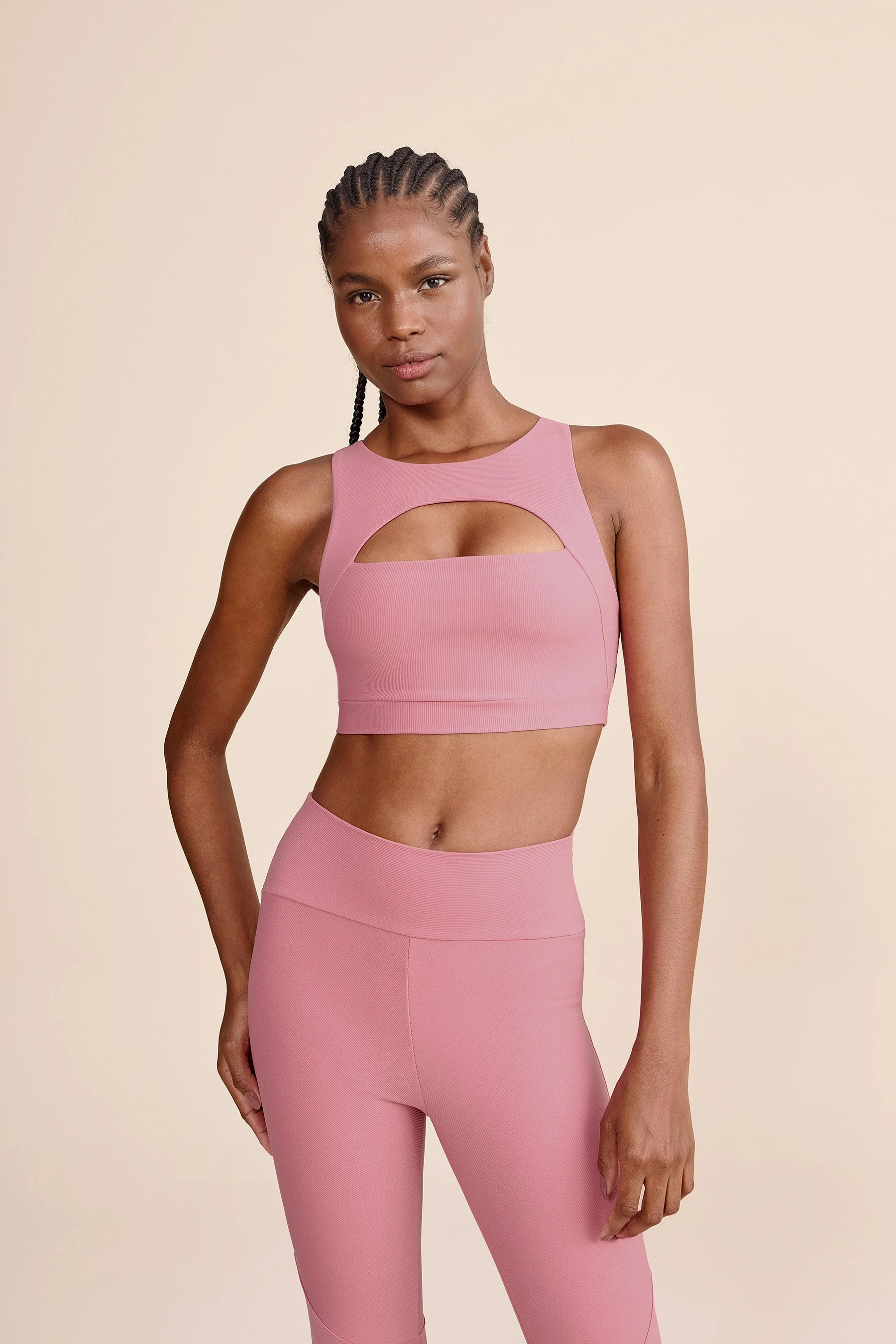 Neoprene Line Racerback Sports Bra - Image 3