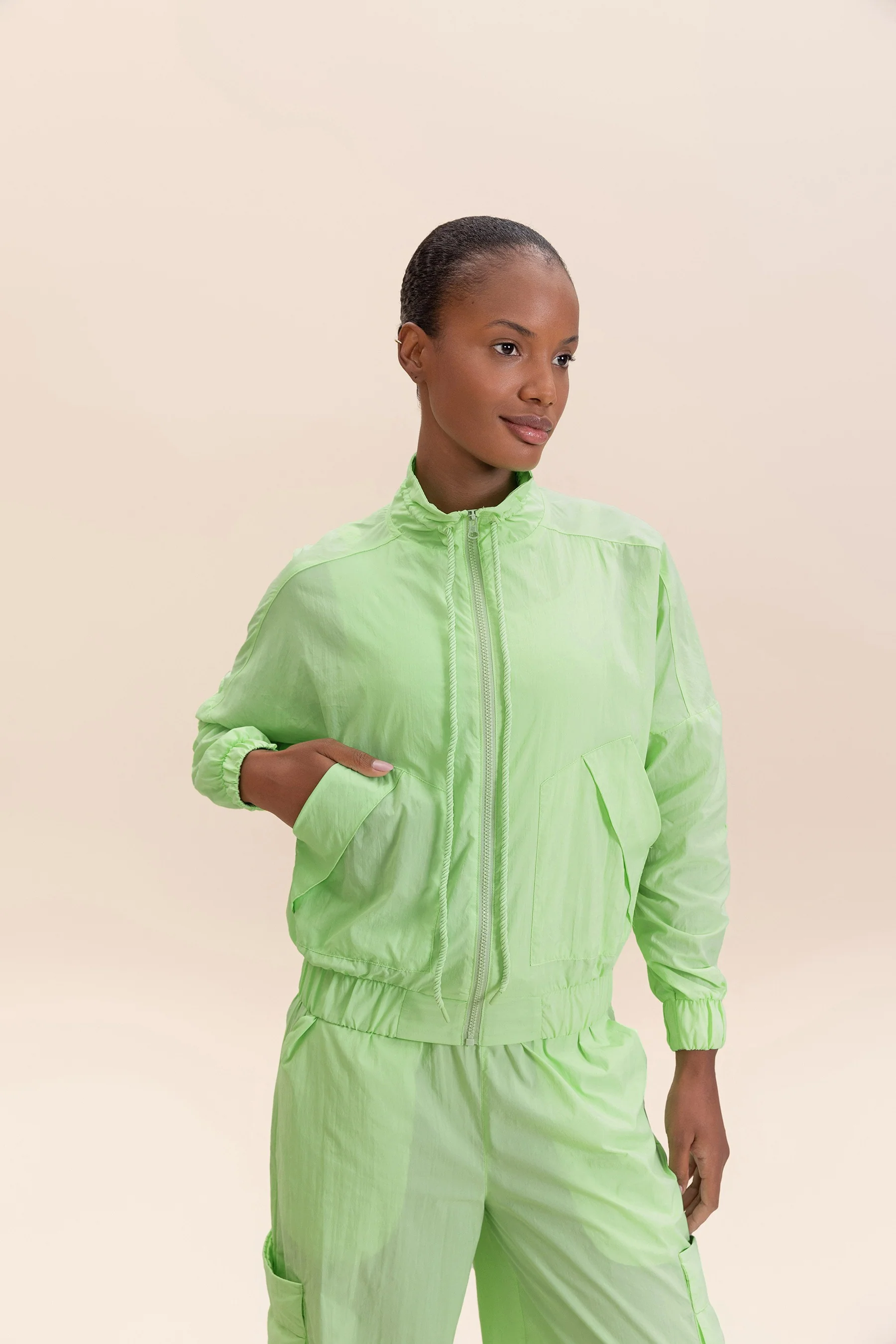 Nylon Net Jacket - Image 2