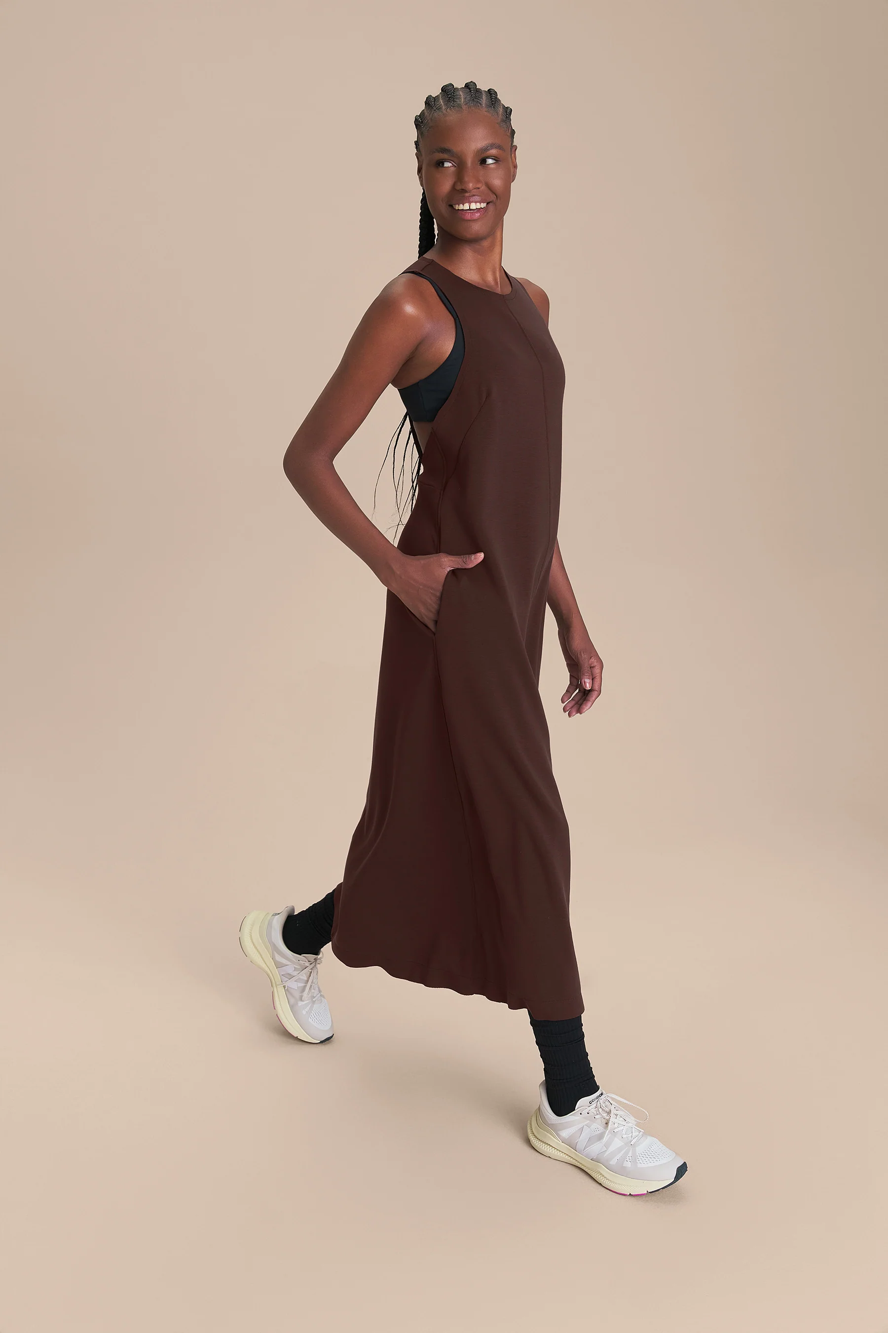Posh Duo Midi Dress - Image 3