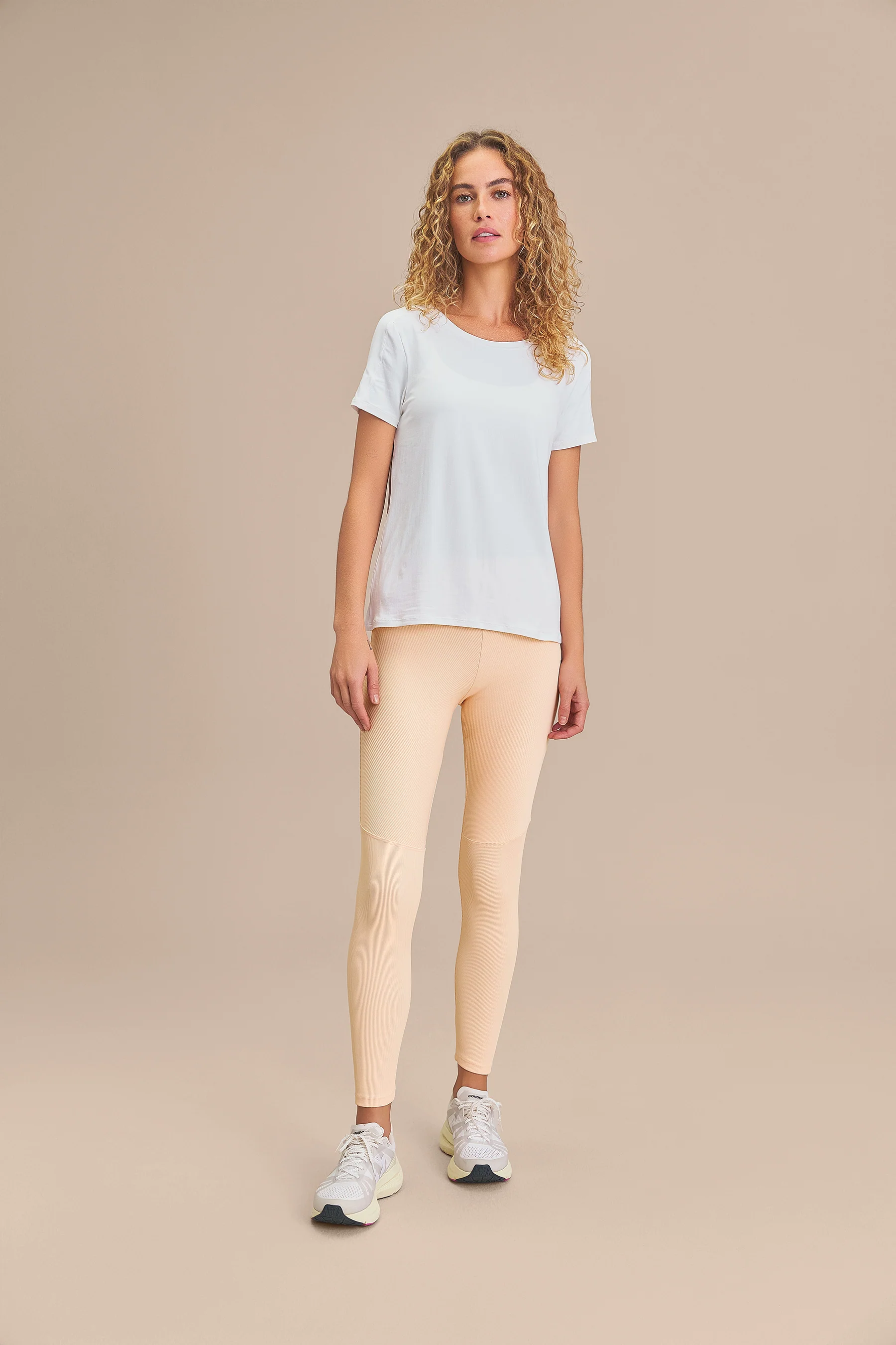 Rib Block Leggings - Image 3