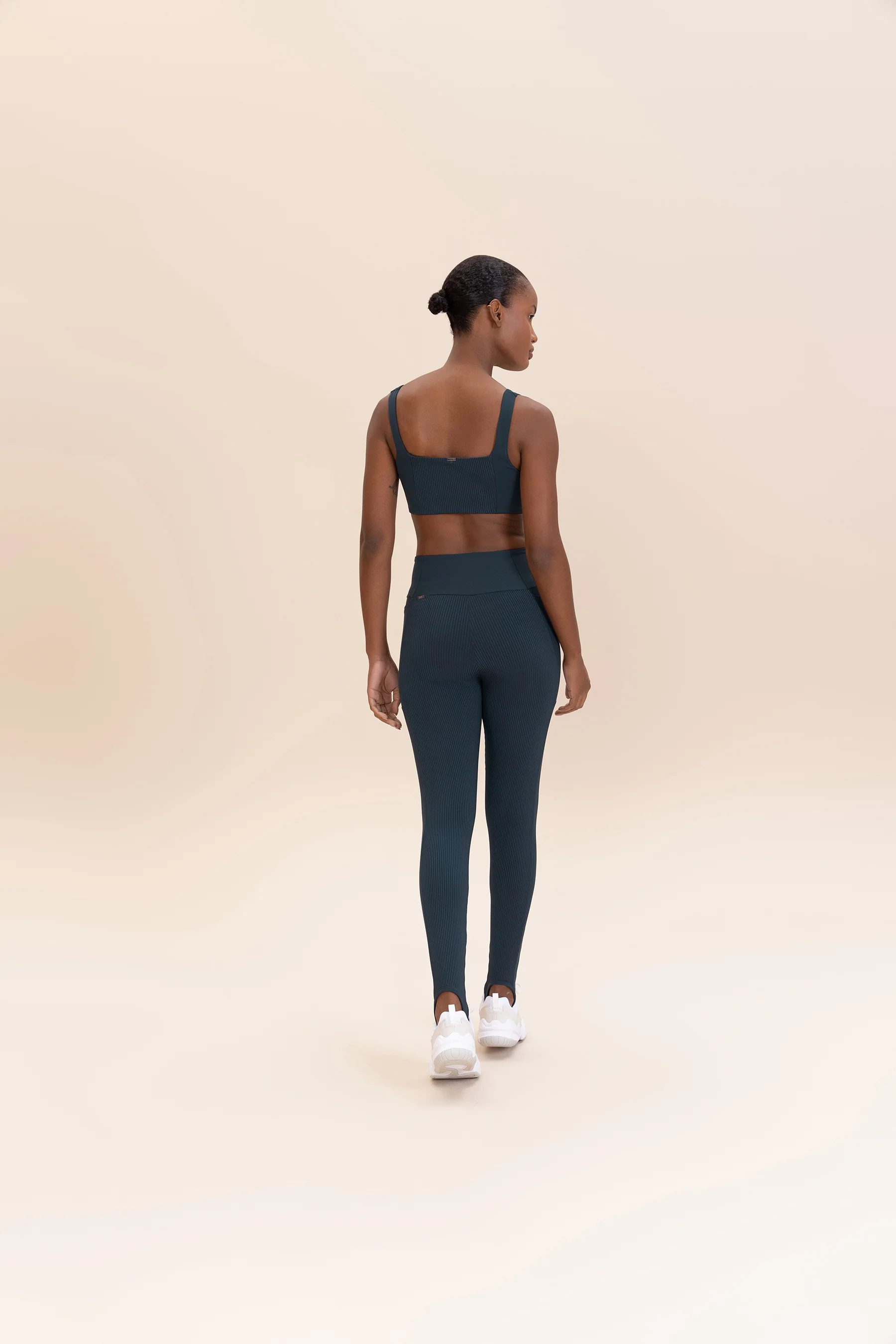 Rib Gloss Sports Bra - Image 2