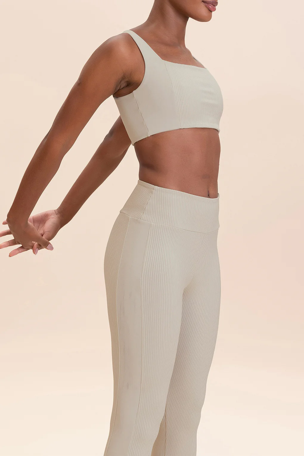 Rib Gloss Sports Bra - Image 3