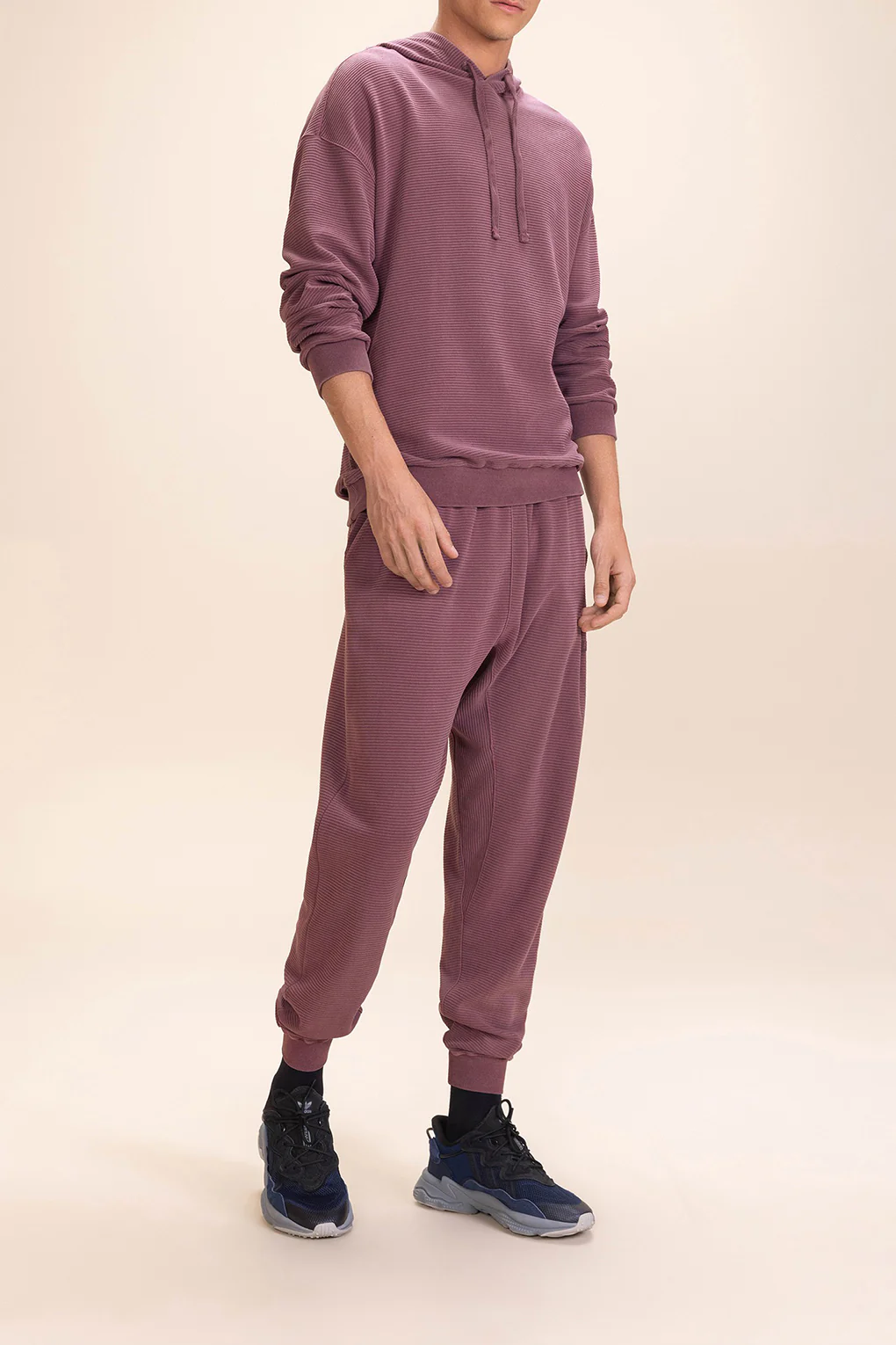 Ribbed Washed Men's Sweatshirt - Image 10