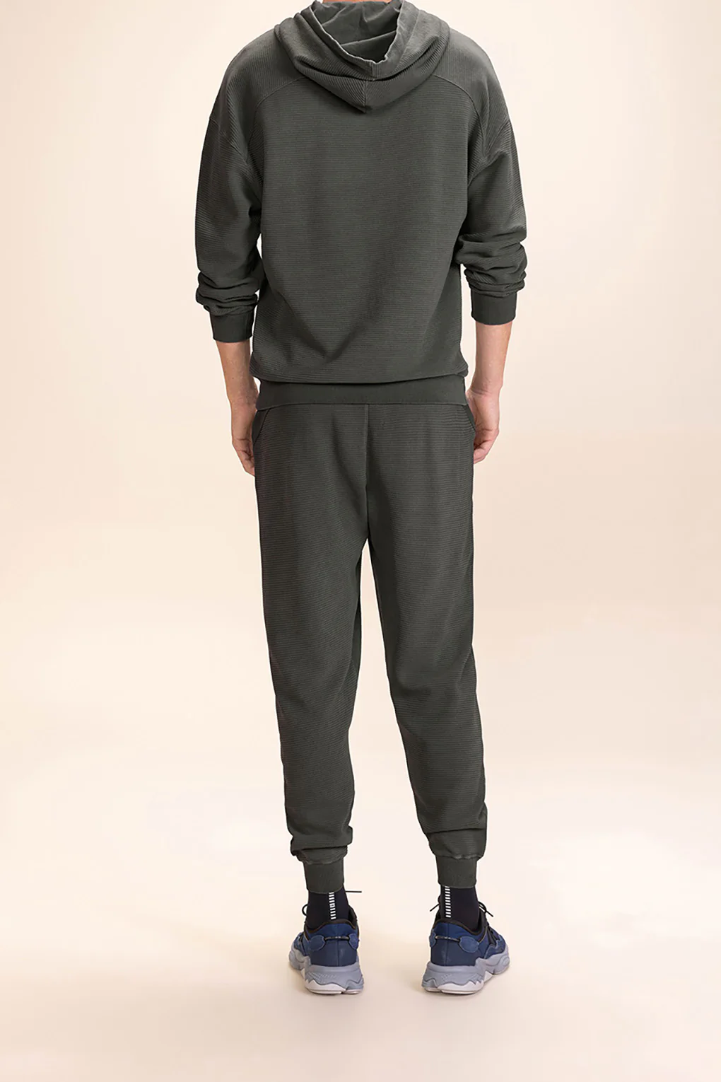 Ribbed Washed Men's Sweatshirt - Image 4