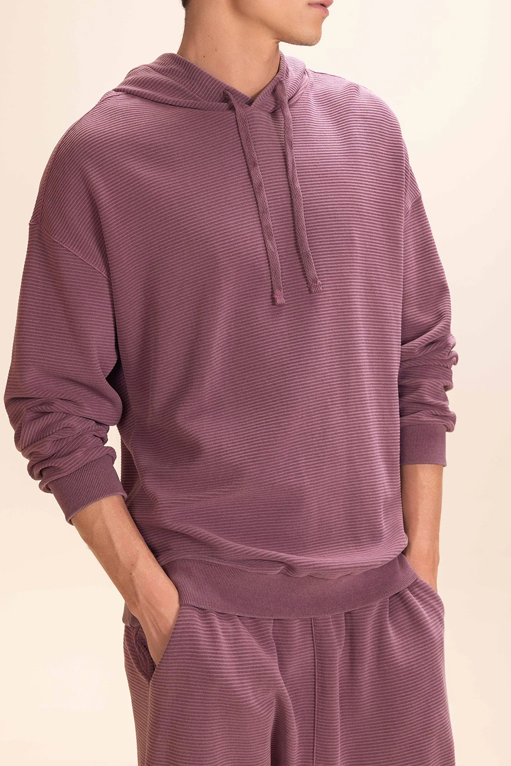 Ribbed Washed Men's Sweatshirt - Image 6