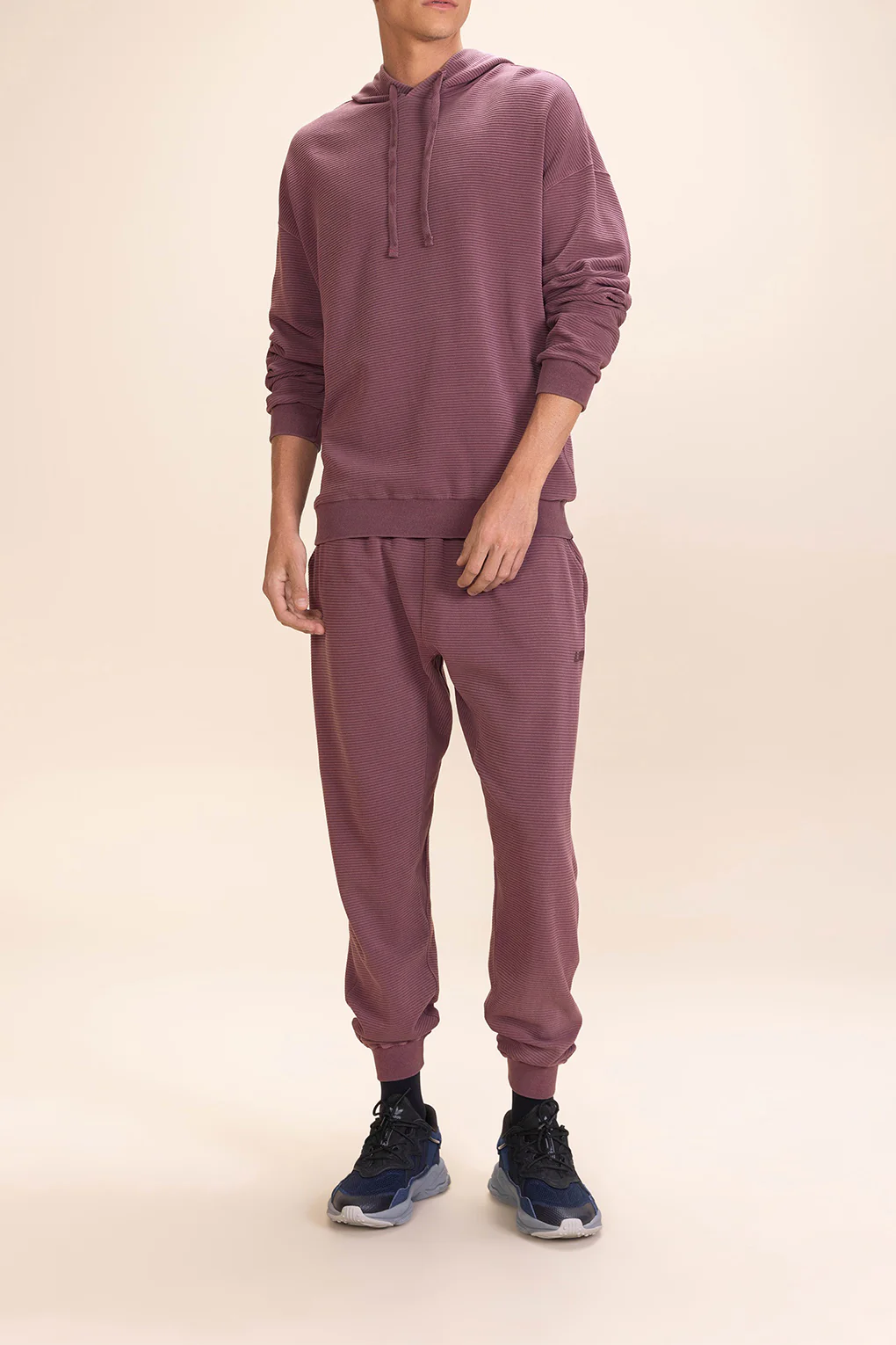 Ribbed Washed Men's Sweatshirt - Image 8