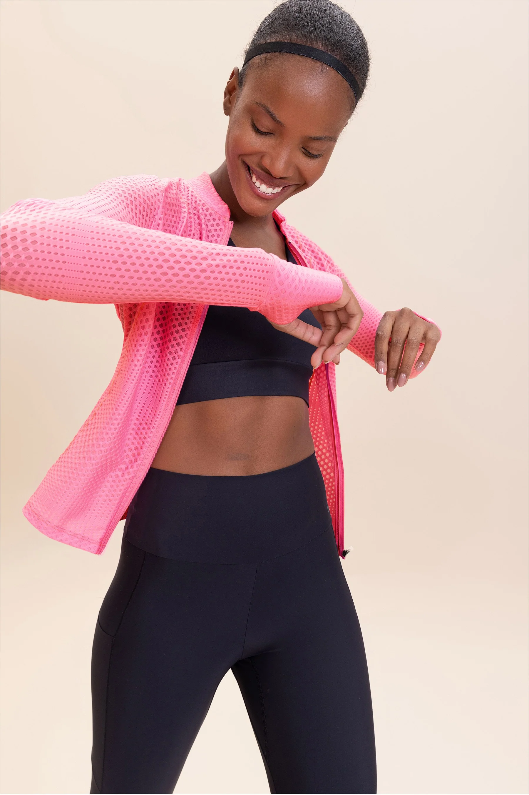 Texture Run Training Jacket - Image 9