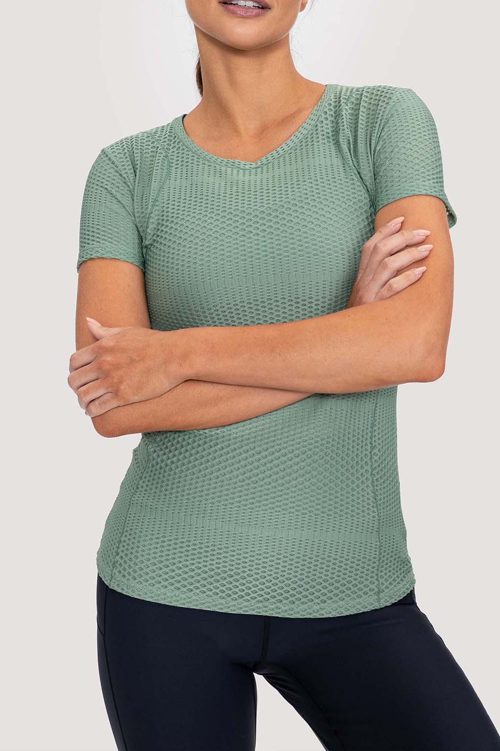 Run Texture Short Sleeve Tee - Image 16