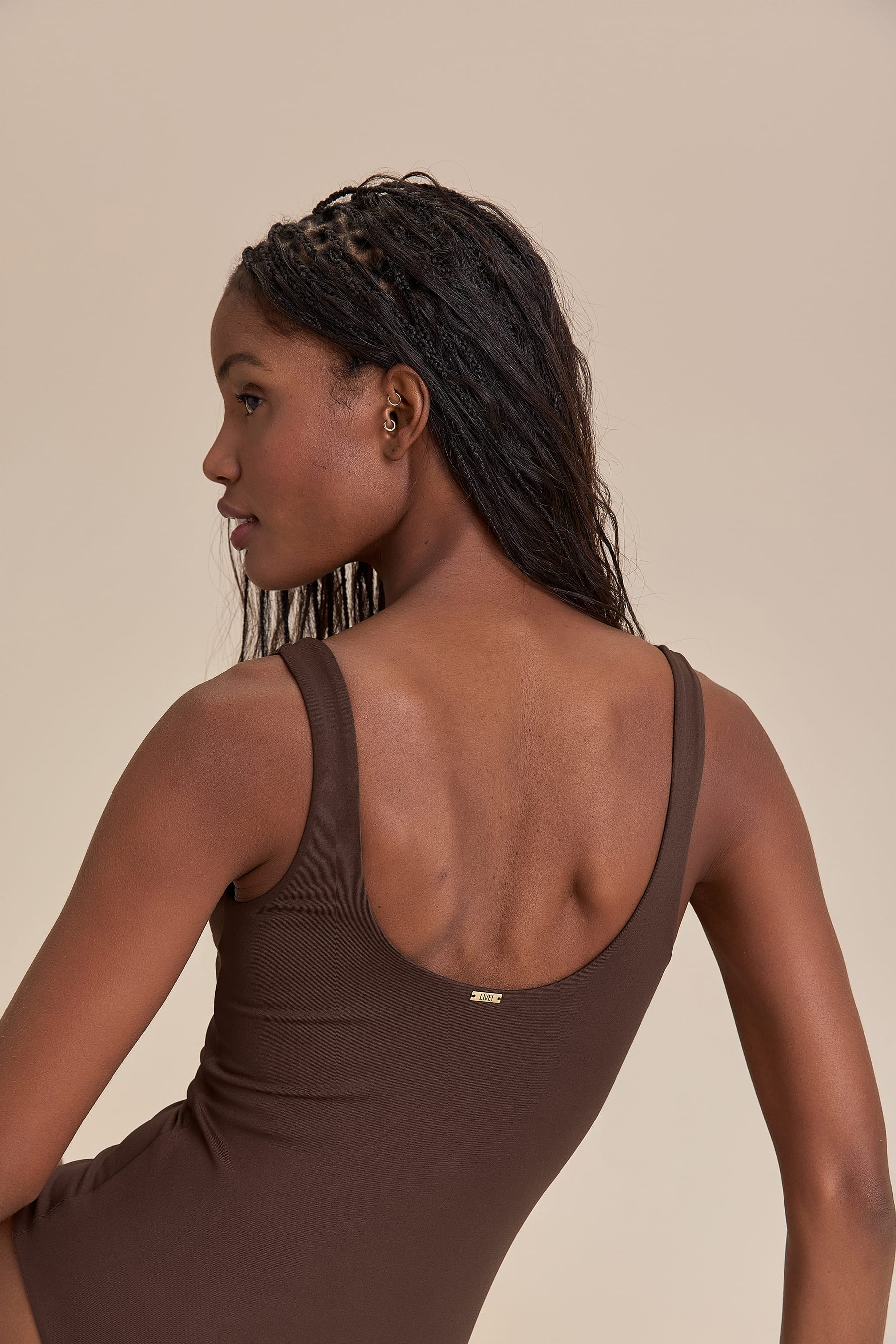 Sense Square-Neck One-Piece - Image 2