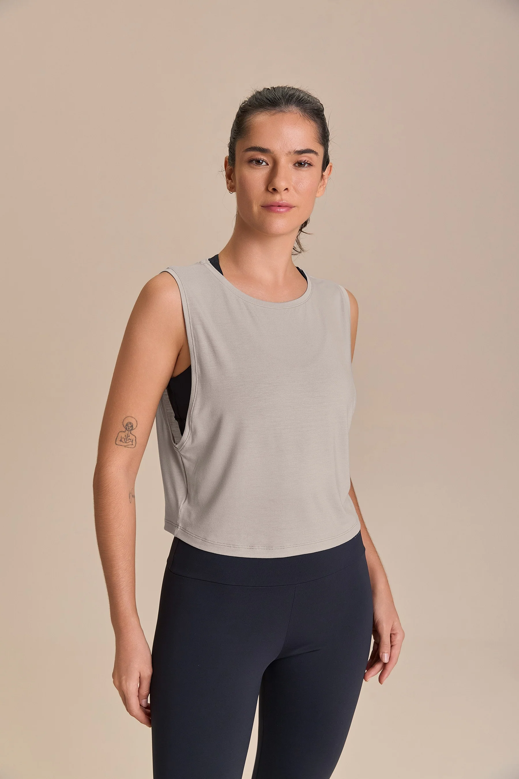 Serene Whisper Slate Tank Top - Image 3