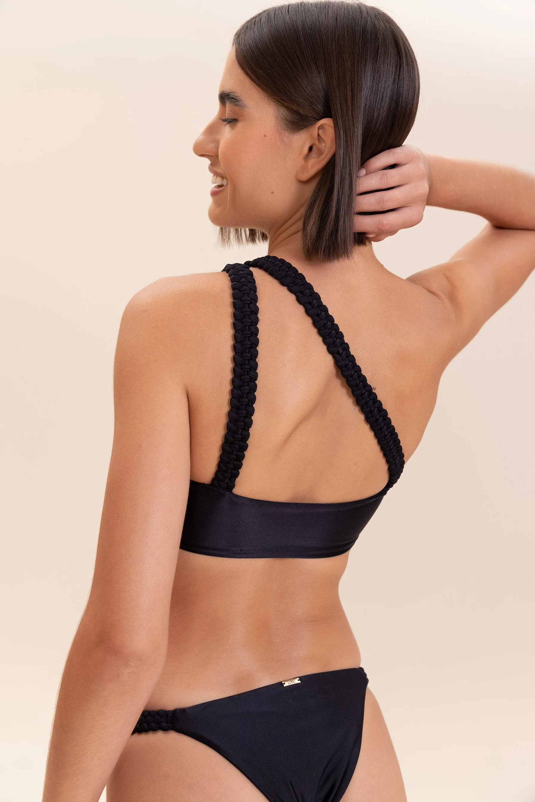 Shine One-Shoulder Bikini Top - Image 3