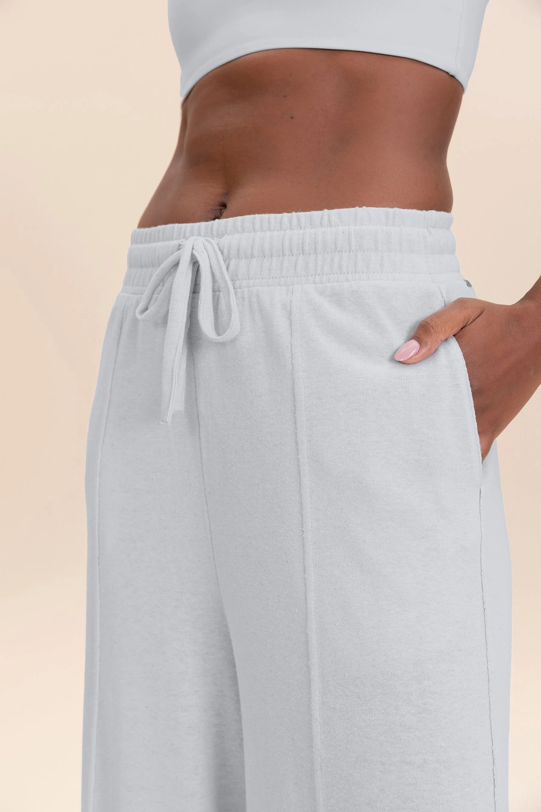 Slow Knit wide-leg pants - Image 2