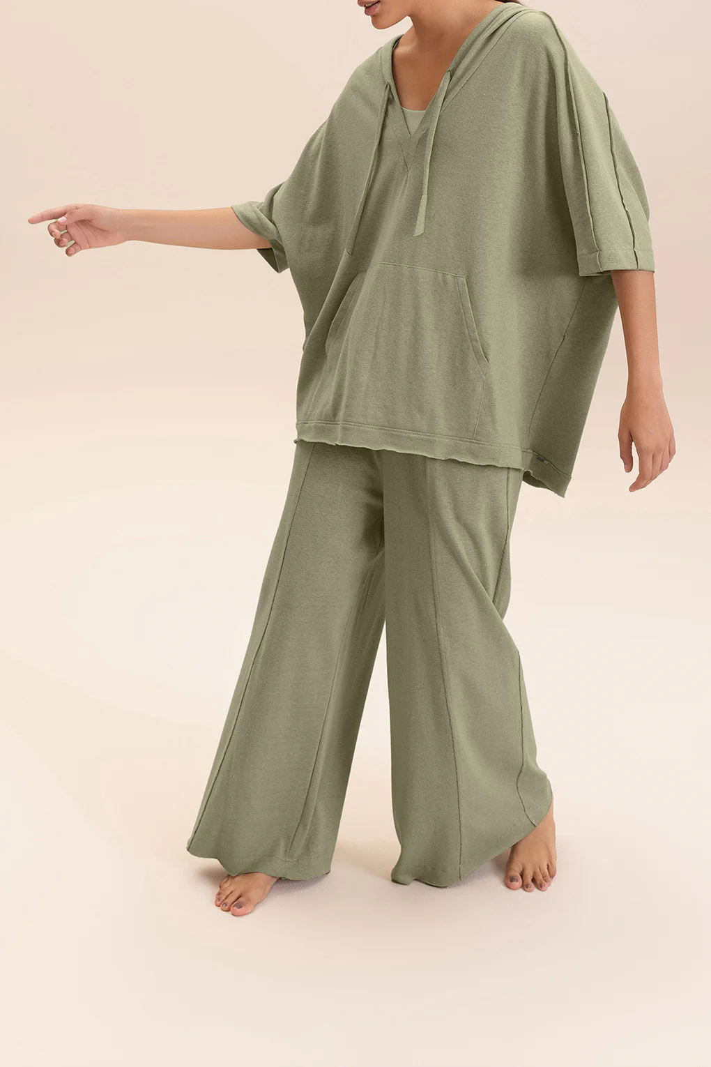 Slow Knit wide-leg pants - Image 3