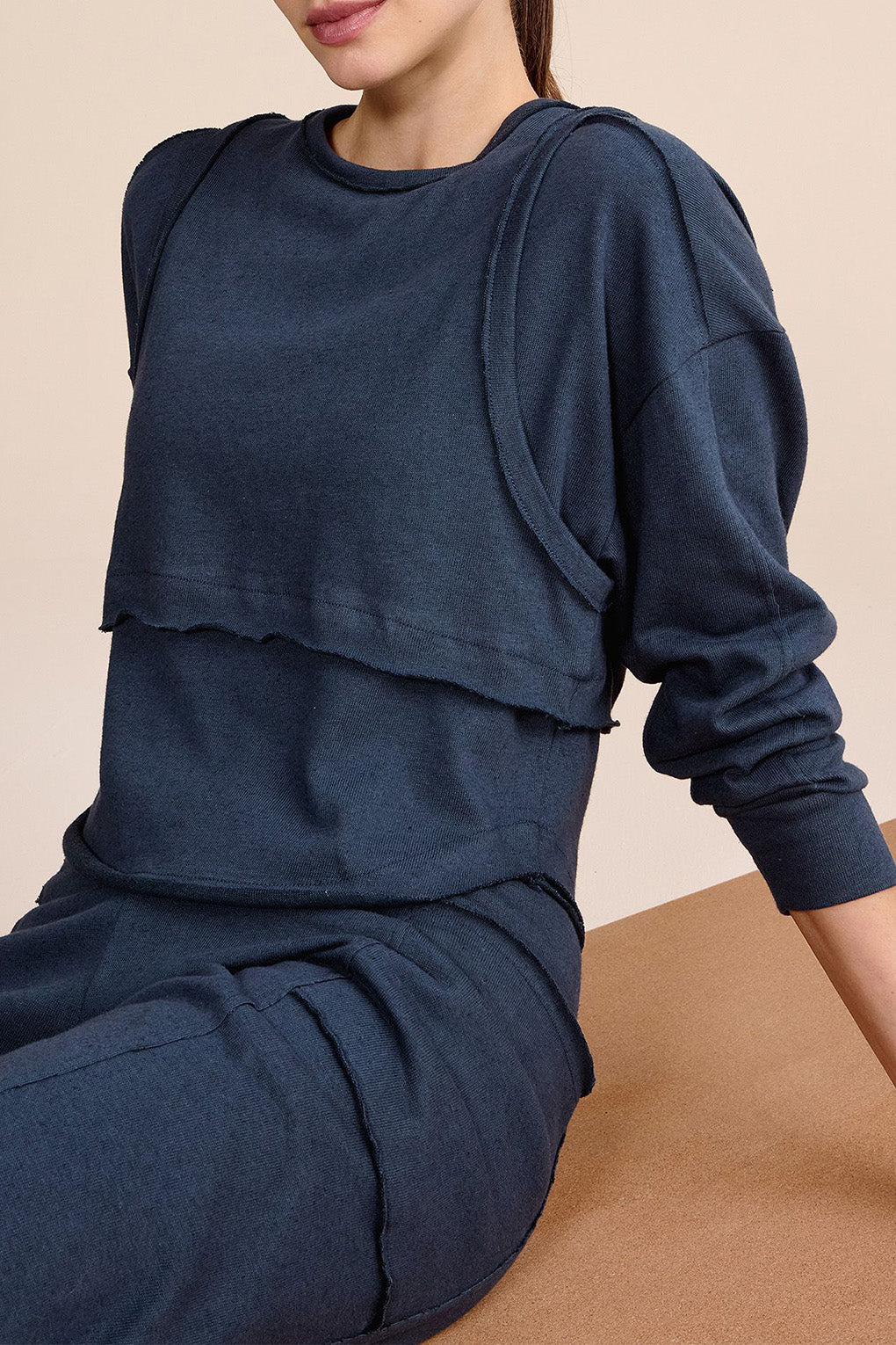 Slow Sweatshirt and Tank Top Set - Image 3