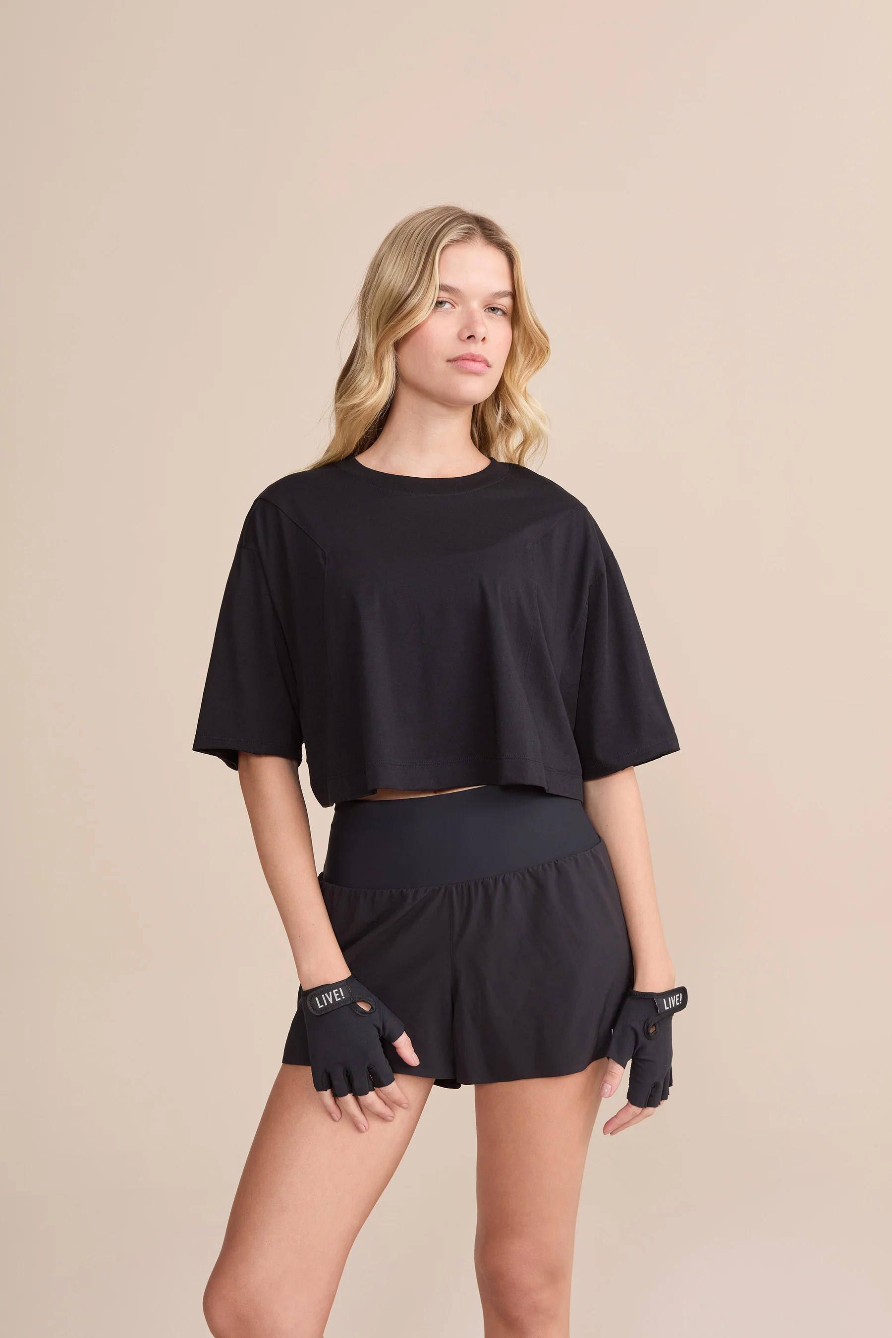 Soft Pima Cropped T-Shirt - Image 4