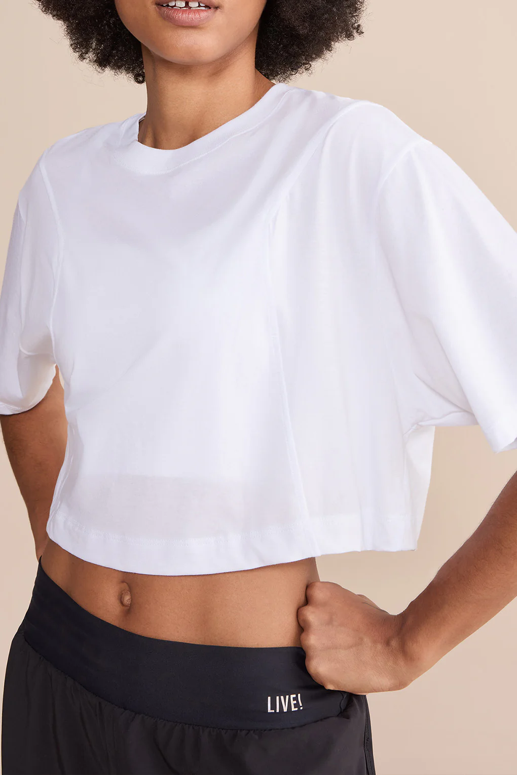Soft Pima Cropped T-Shirt - Image 5