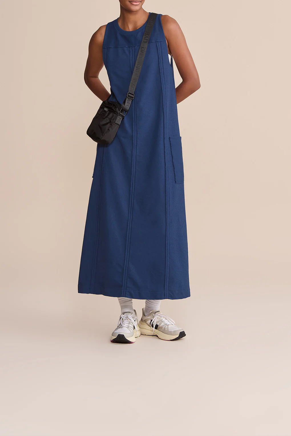 Soft Pure Midi Dress - Image 3