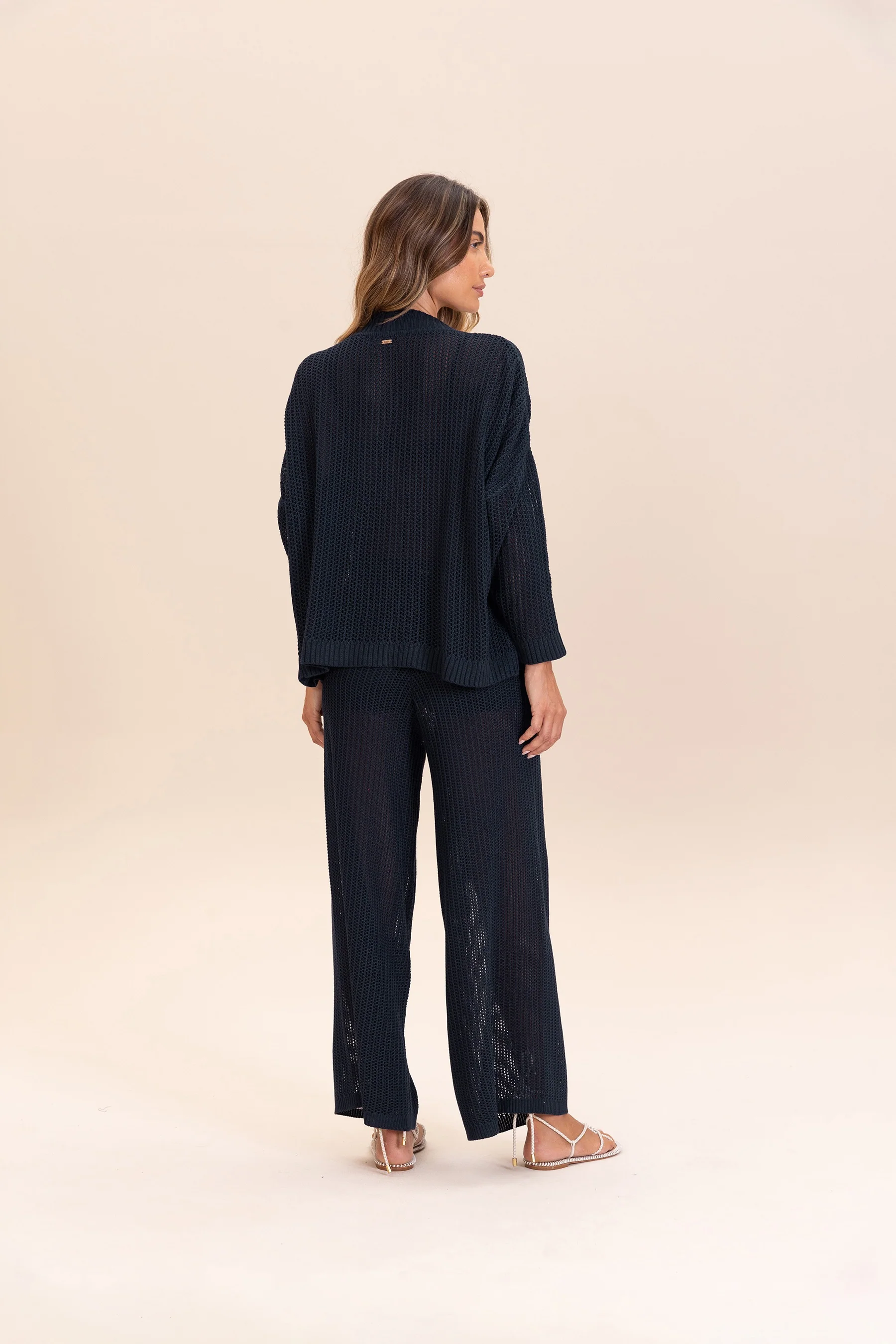 Straight Knit Pants - Image 2