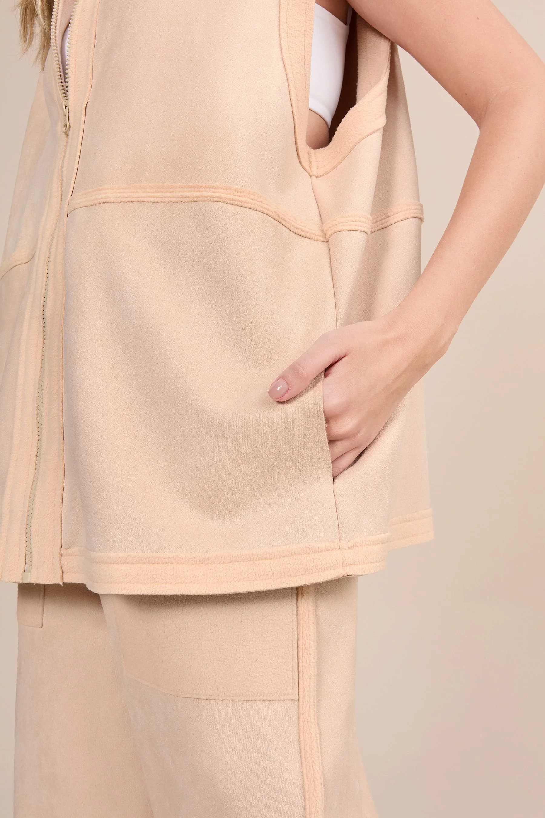 Suede Plush Breezy Jacket - Image 2