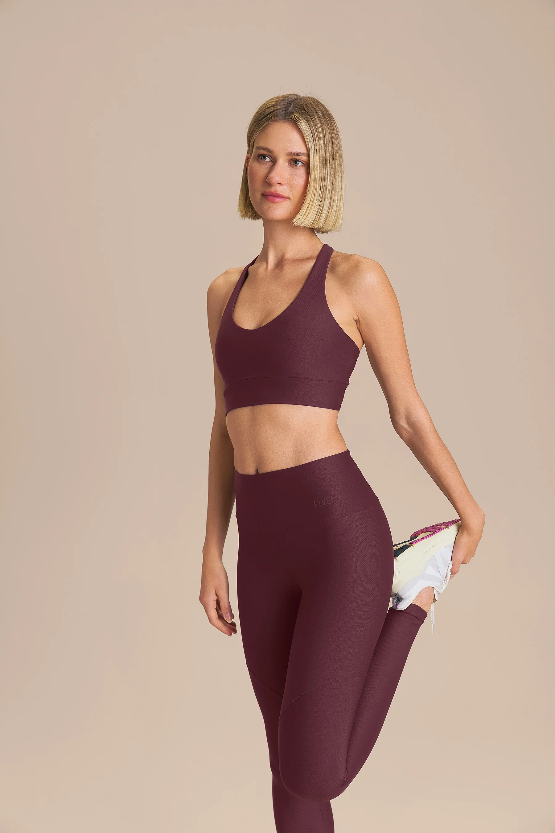 Tex Green Full-Length Leggings - Image 4