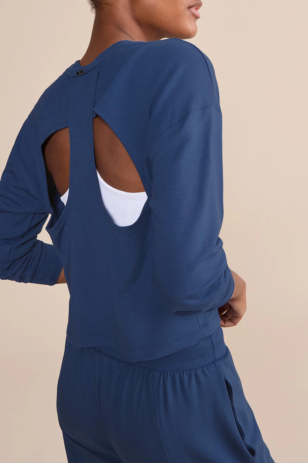 Urban Fleece Cut Out Sweatshirt - Image 3