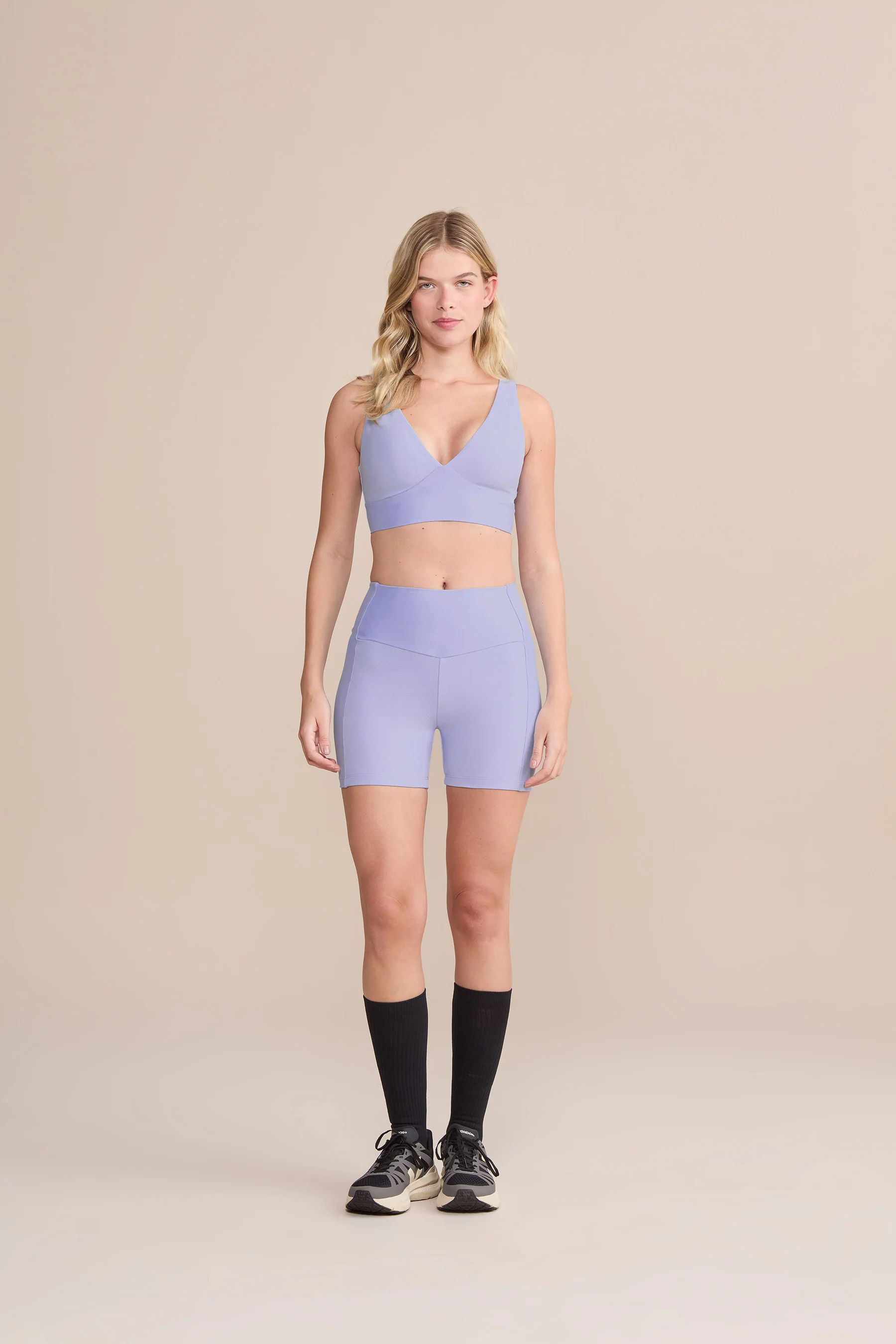 V Neopren Line Sports Bra