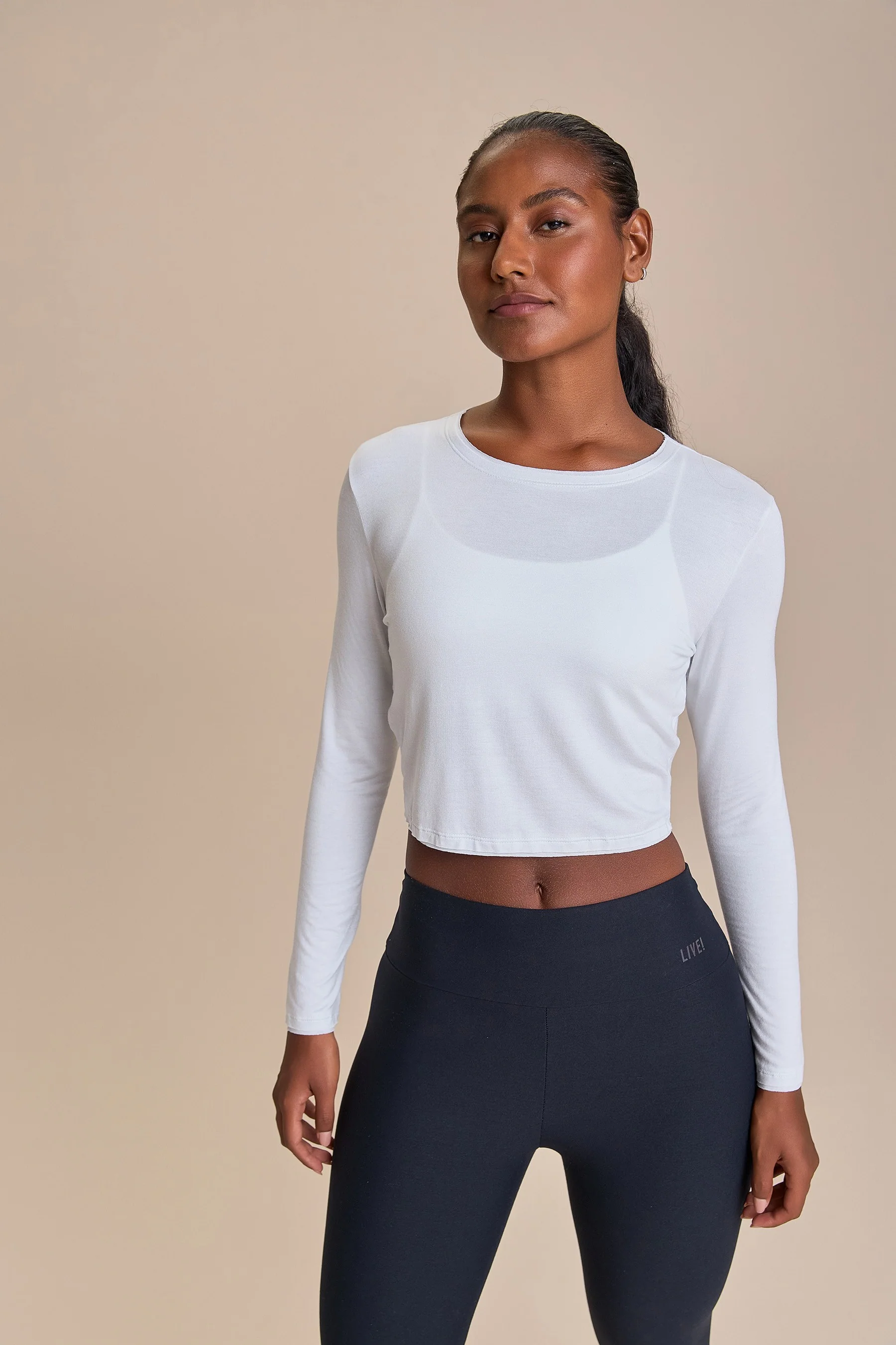 Visco Heart ML Crop Tee - Image 3