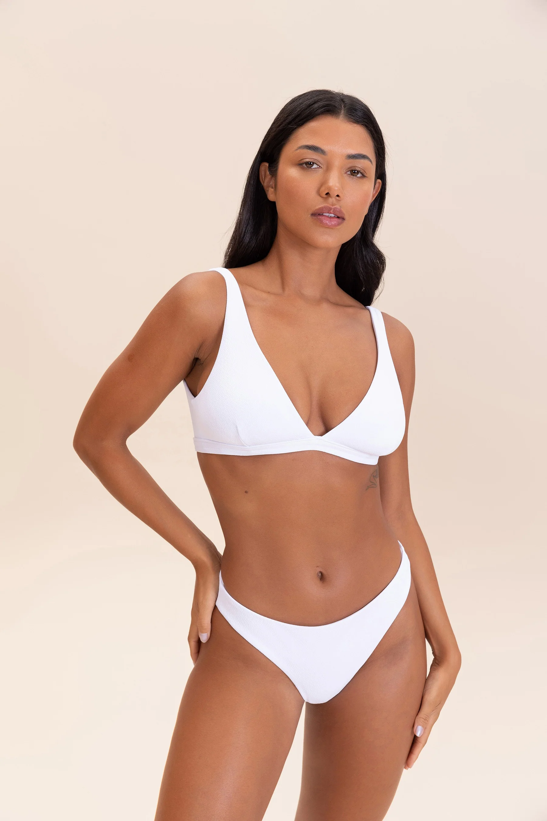 Wavy Triangle Bikini Top - Image 3