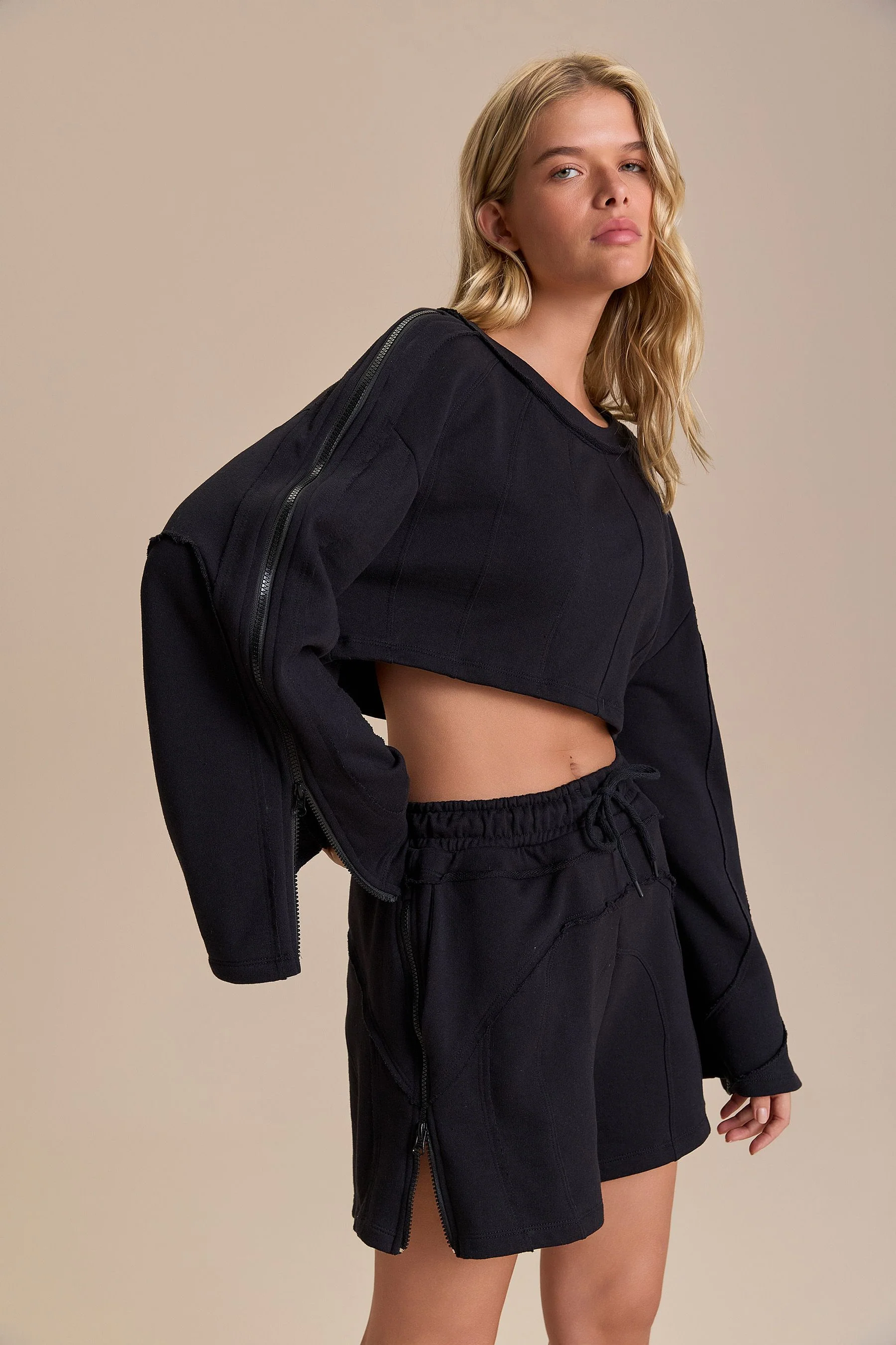 Welfare Cropped SweatShirt