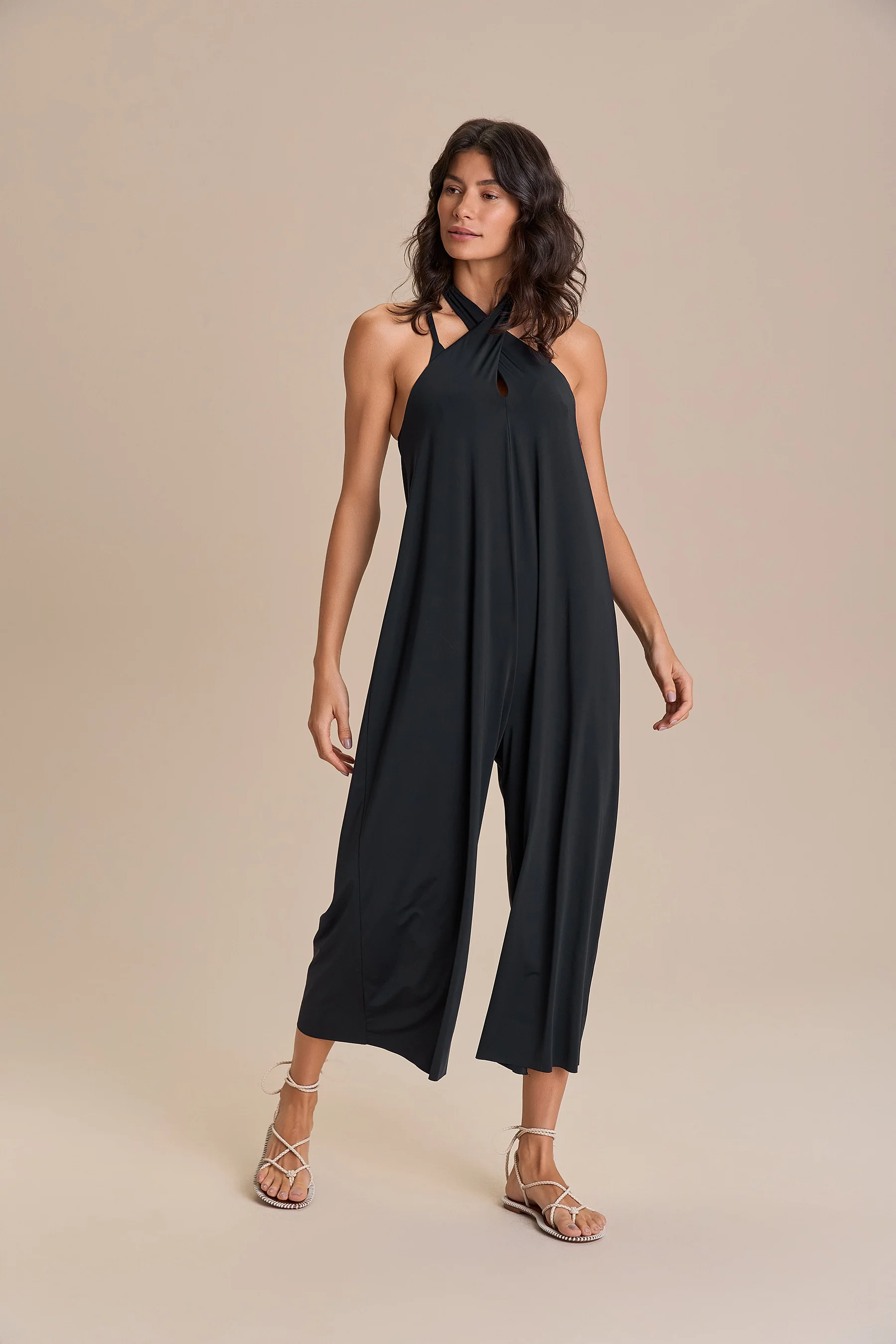 Wide One-Shoulder Jumpsuit - Image 5