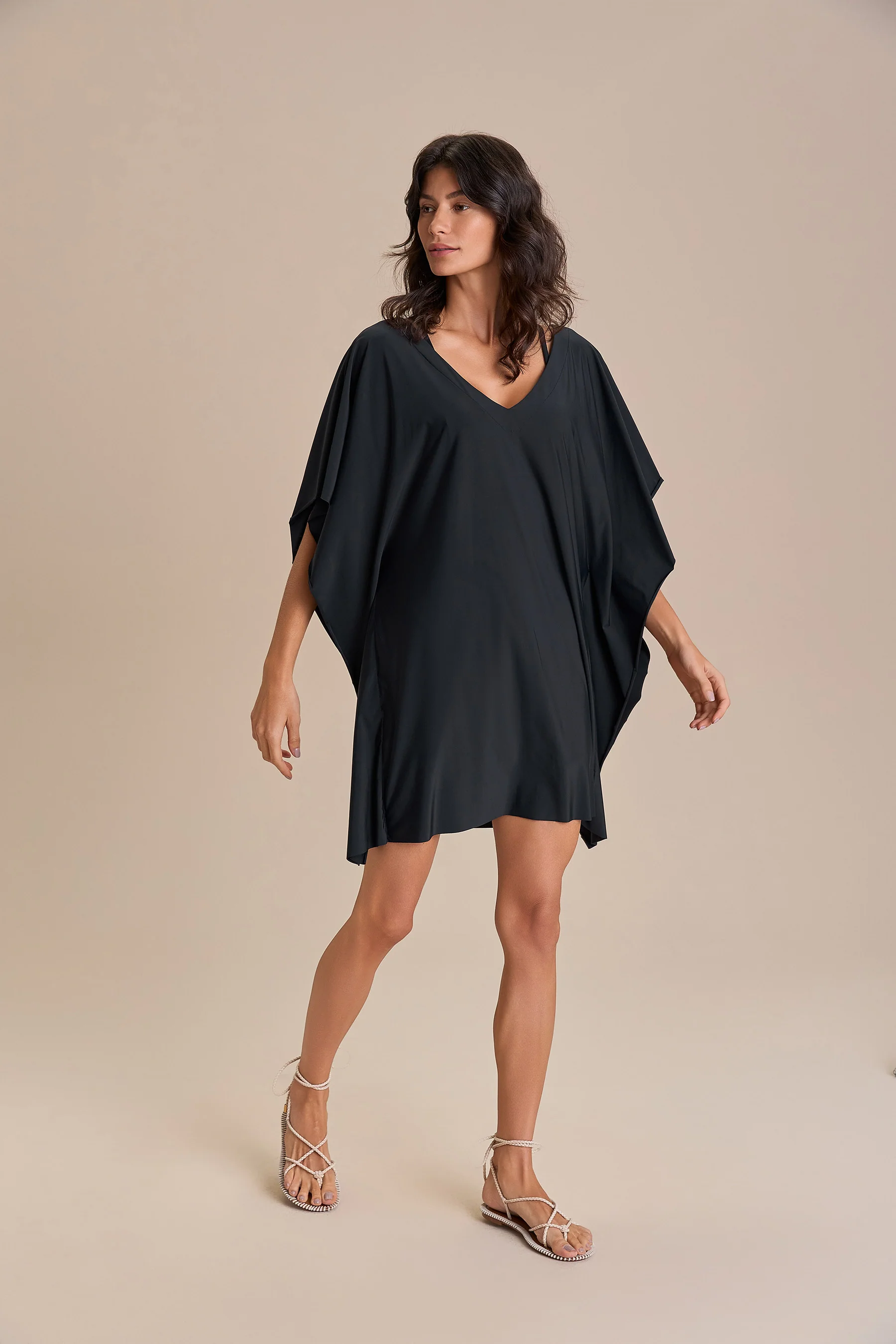 Wide V-Neck Kaftan - Image 5