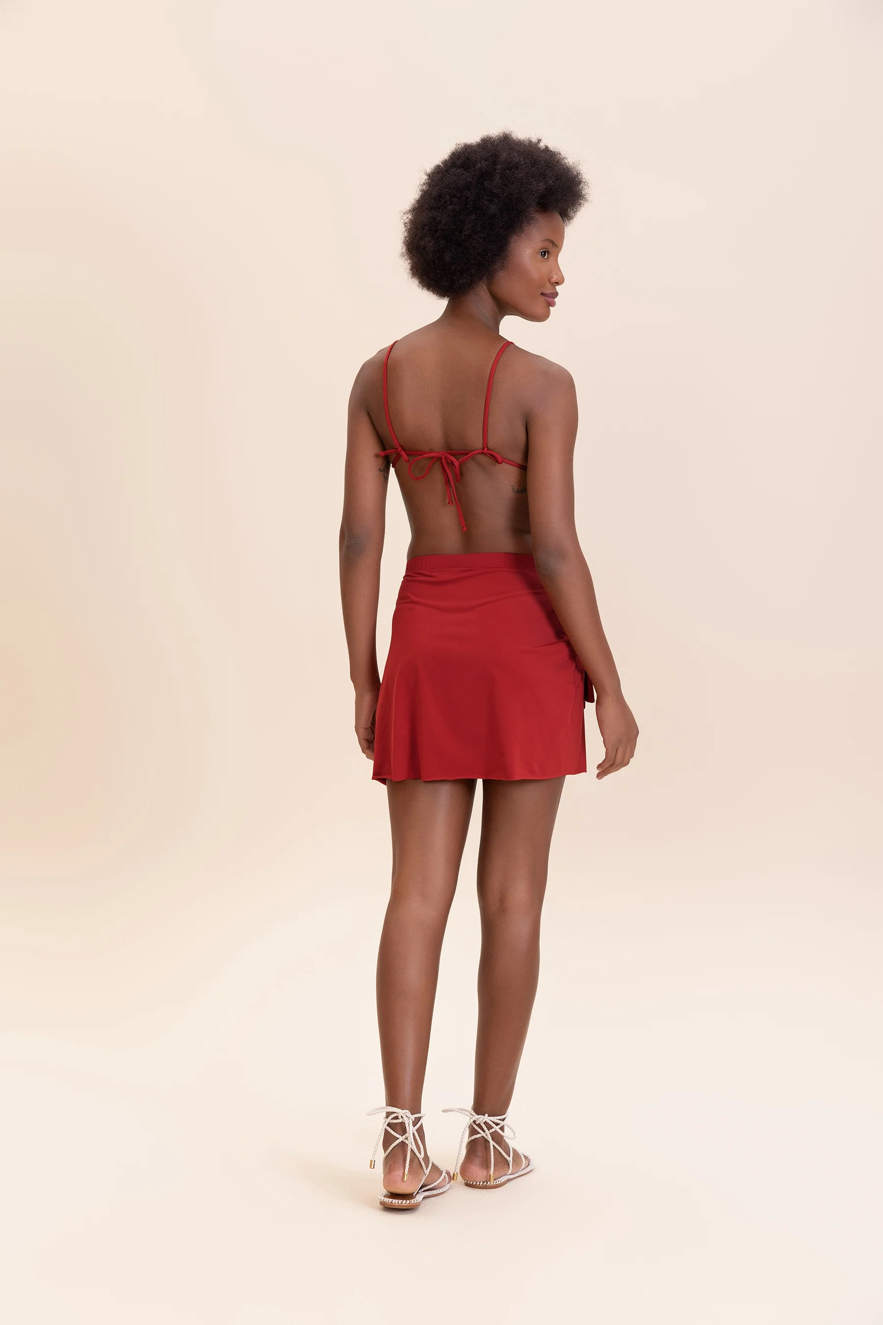 Wide Wrap Skirt - Image 3