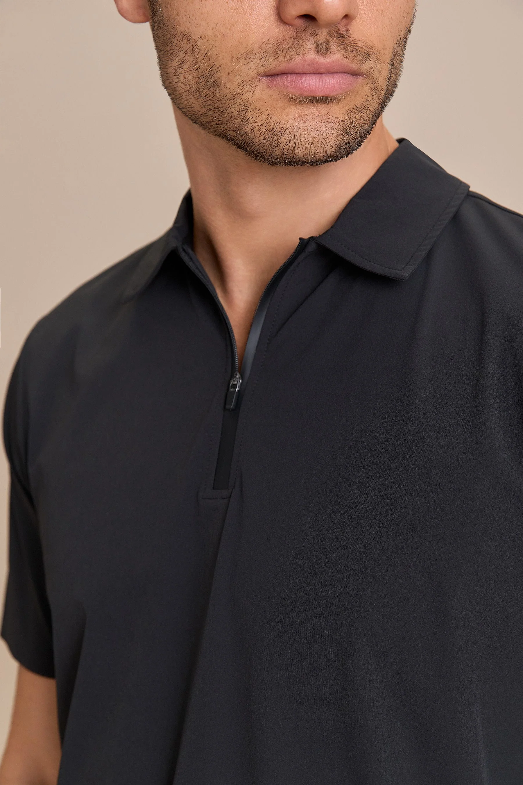 Zip Comfy Men's Polo - Image 2